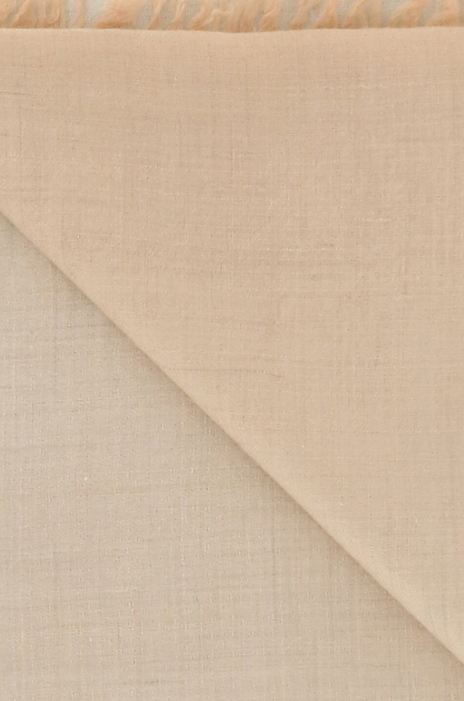 PINK MAHARANI Kaschmir-Schal Dip Dye Damen BEIGE 2