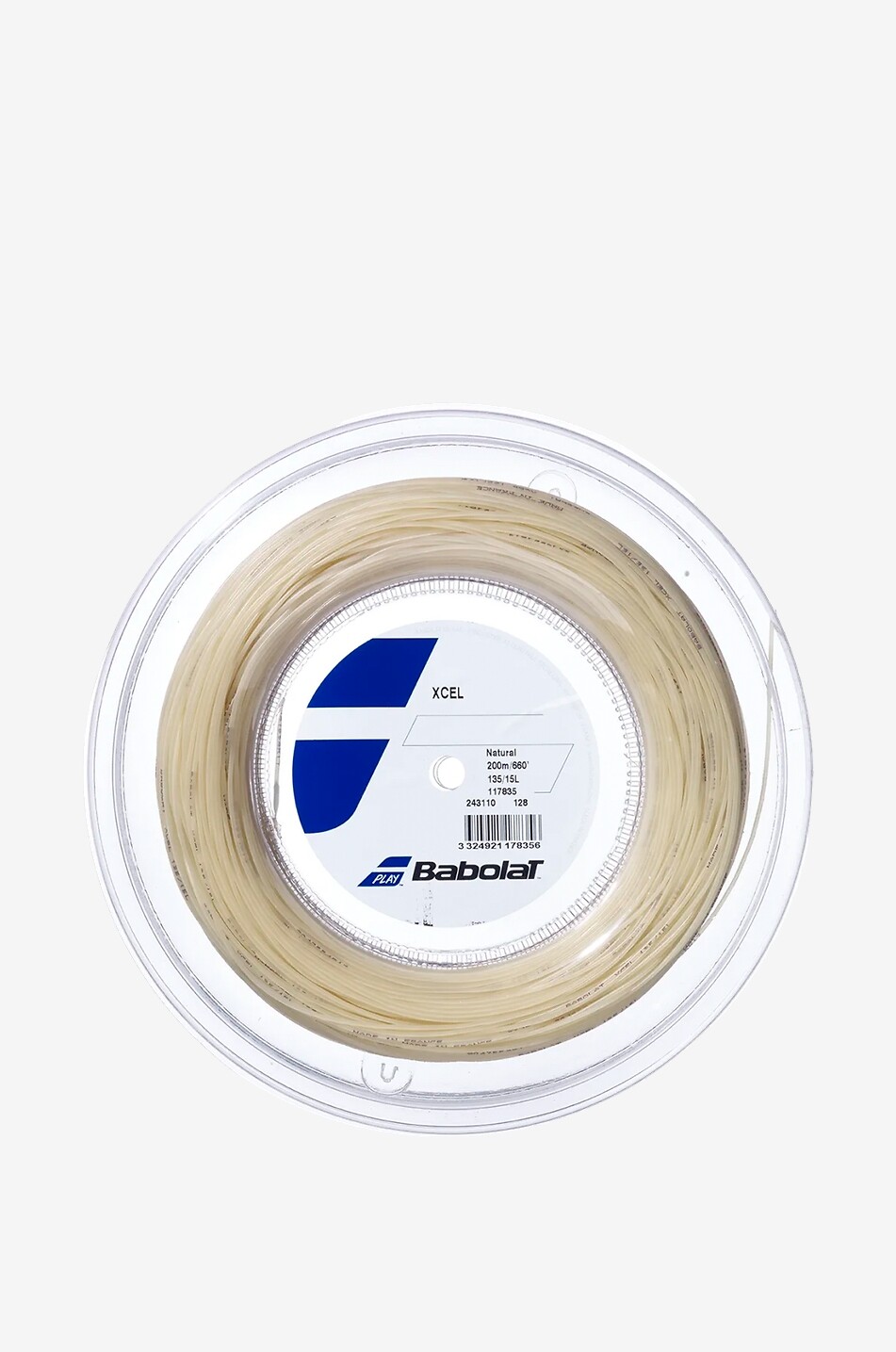 BABOLAT Xcell 1.30 tennis racquet strings Unisex BEIGE 1
