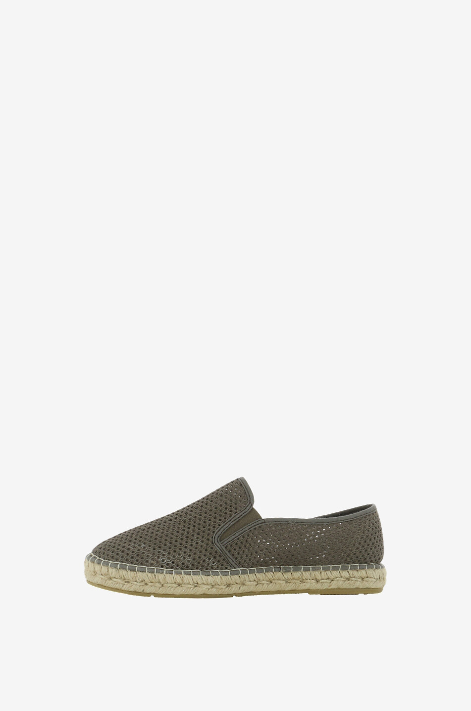 Loafer Elastic cotton mesh espadrilles