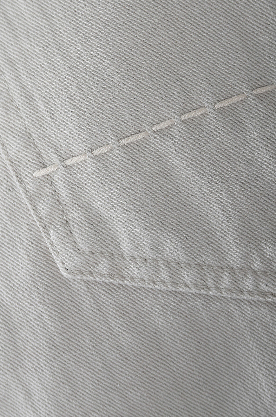 RICHARD J. BROWN Tokyo cotton and linen slim fit jeans Men Light beige 3