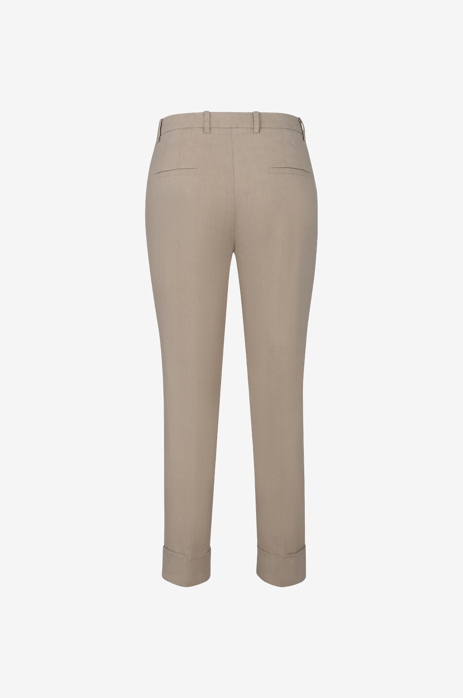 CAMBIO Pantalon en lin et coton mélangés Krystal Femme BEIGE 2