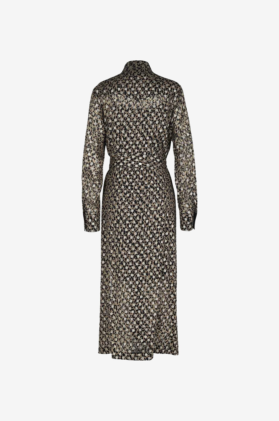Langes Kleid aus Viskose