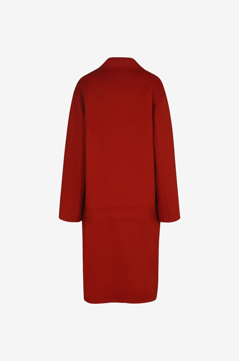 STELLA McCARTNEY Manteau oversize en laine à boutonnage double Erika Femme ROUGE 2