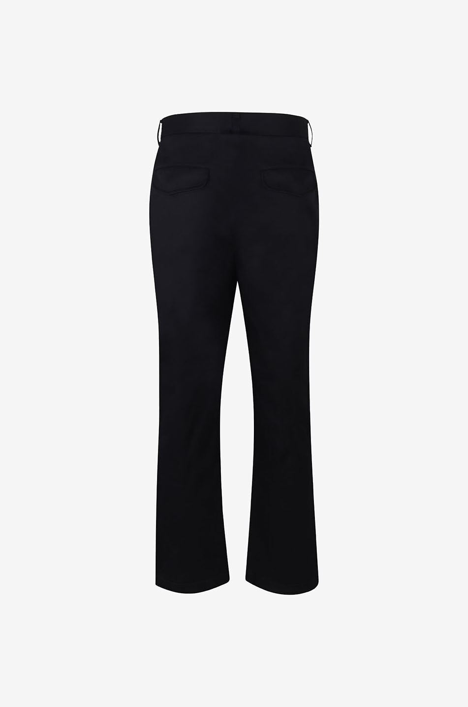 BURBERRY Chilton monogrammed gabardine slim fit chino trousers Men BLACK 2