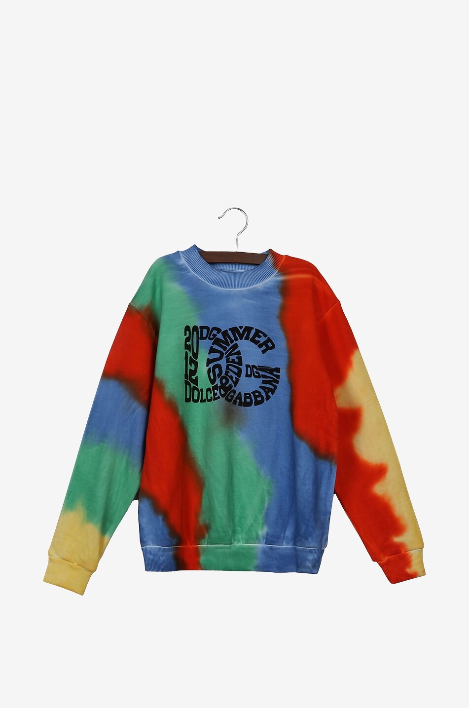 Tie-Dye DG boy's crewneck sweatshirt