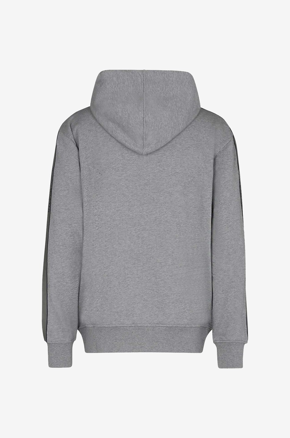 Selvedge Logo Tape embroidered zip-up hooded sweatshirt