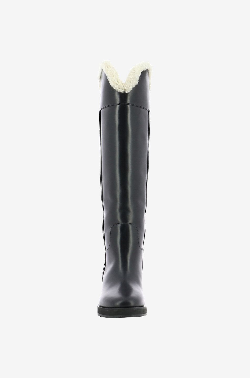 Tonya 70 heeled fur trimmed smooth leather boots - JIMMY CHOO - Bongénie  Outlet