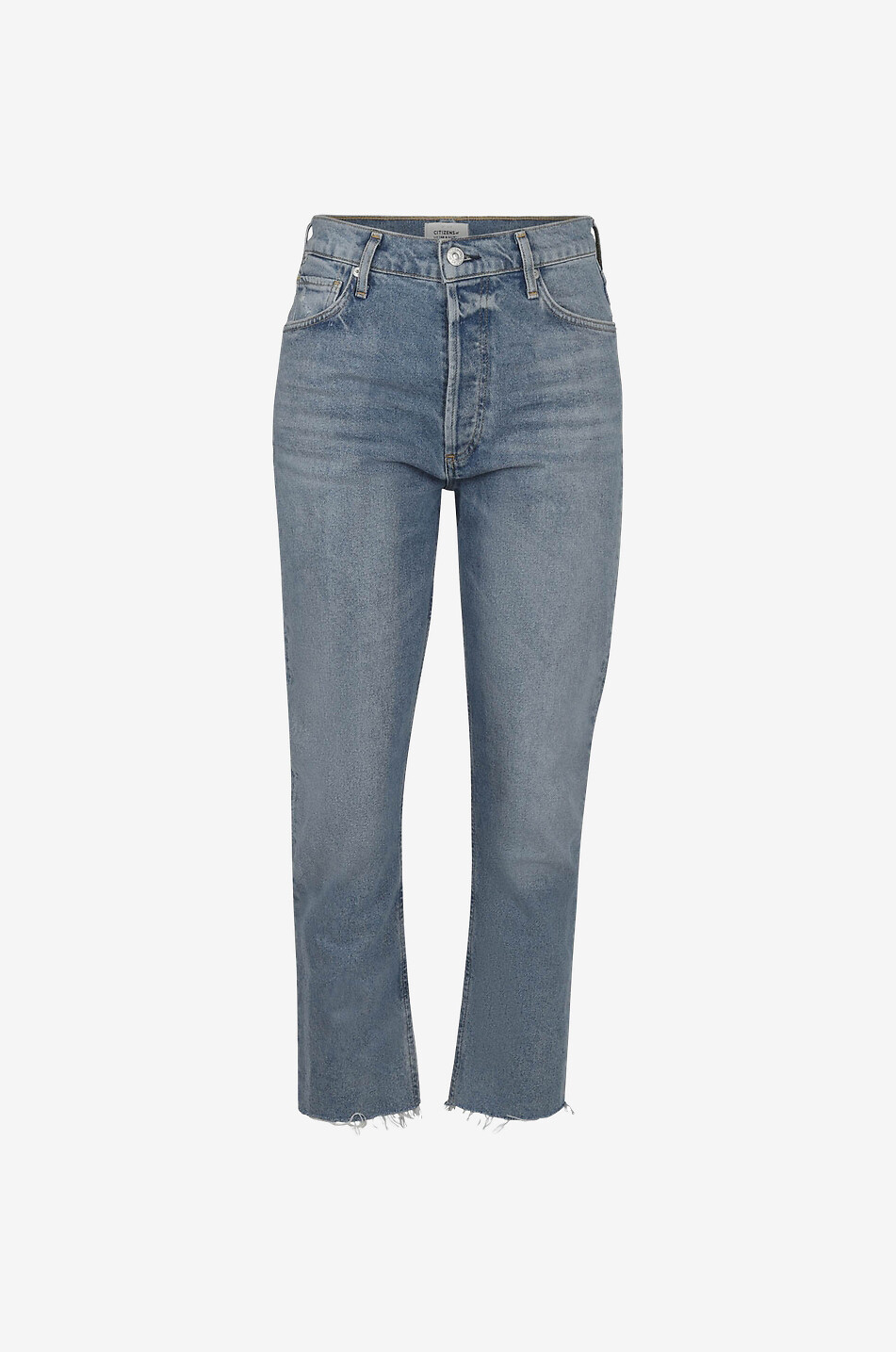 Jean droit en coton Charlotte