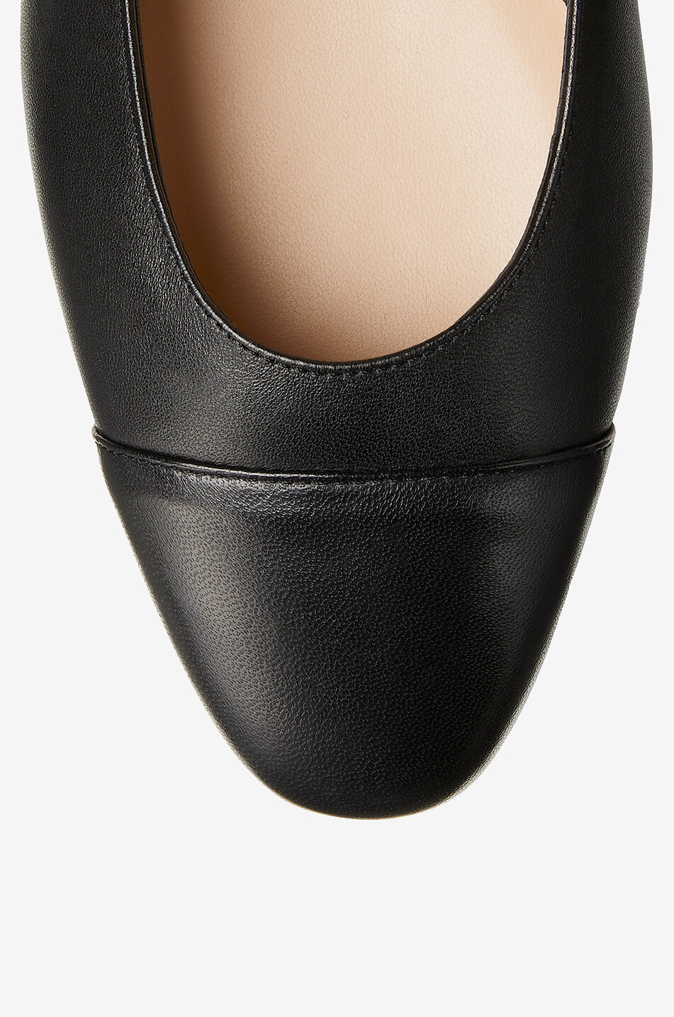 Ballerines en cuir lisse Pearl Flat