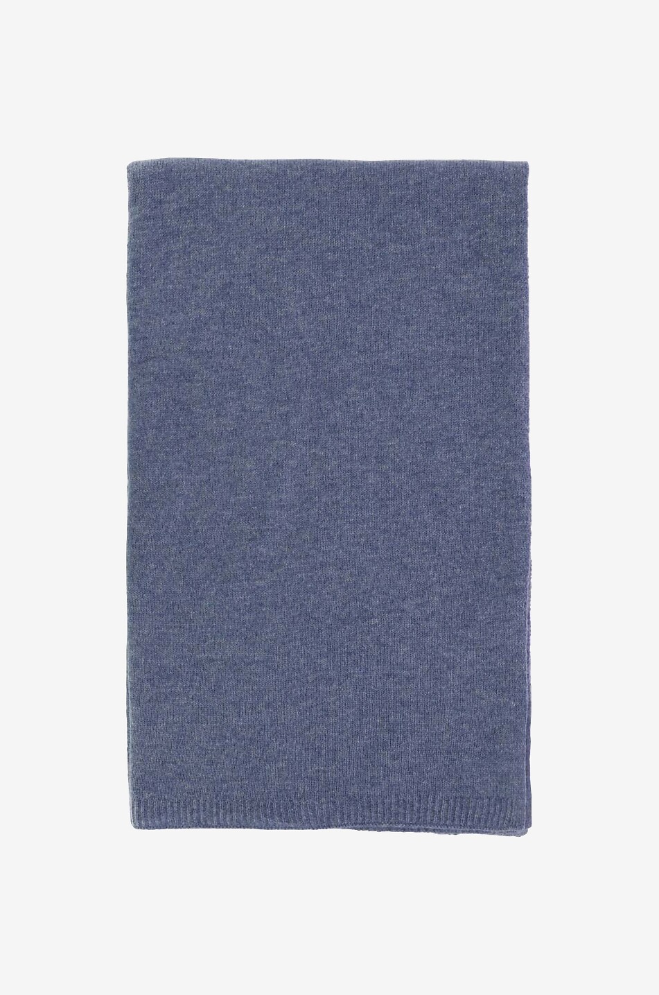 Organic cashmere knit scarf