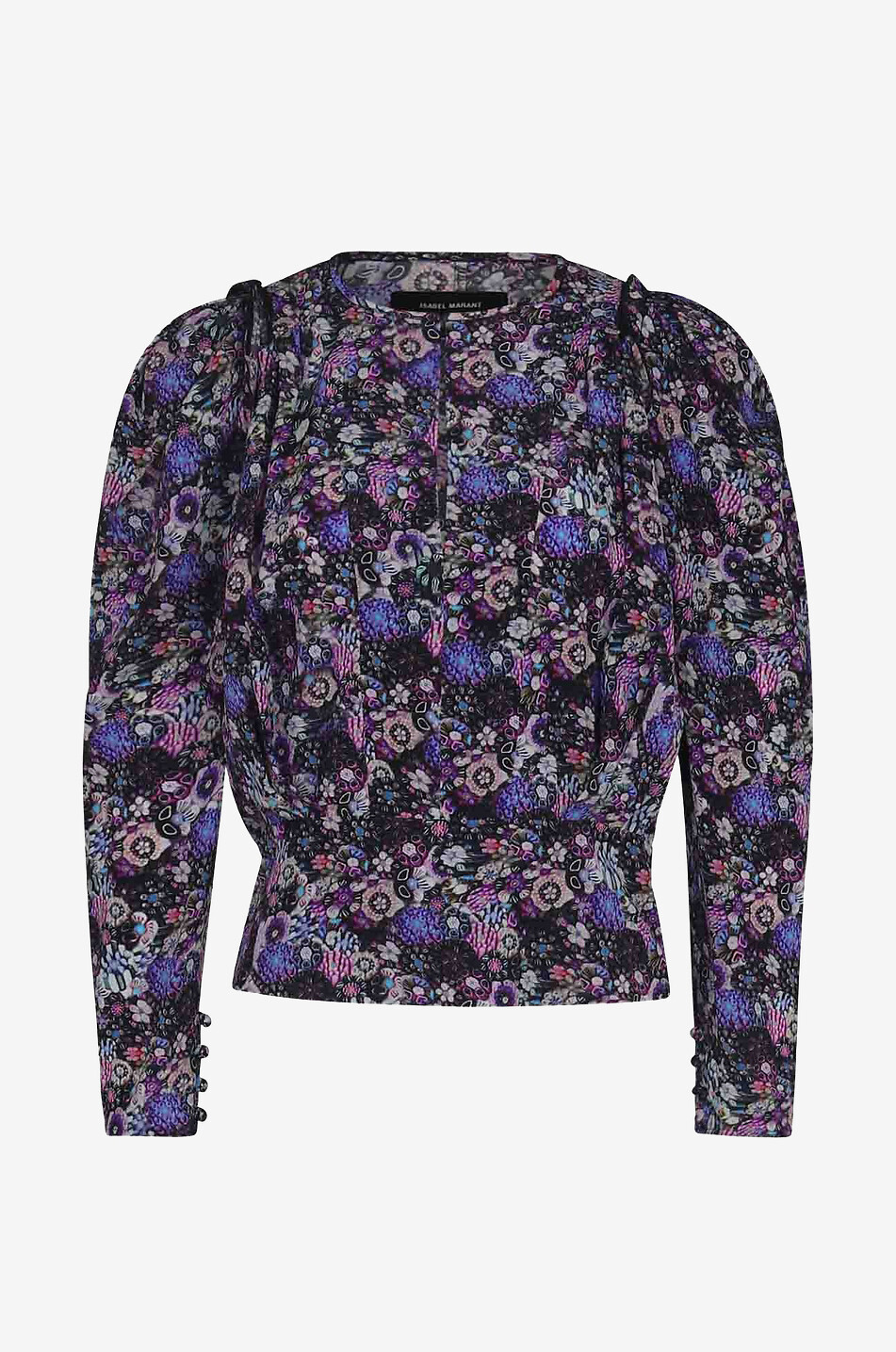 Zarga floral silk top