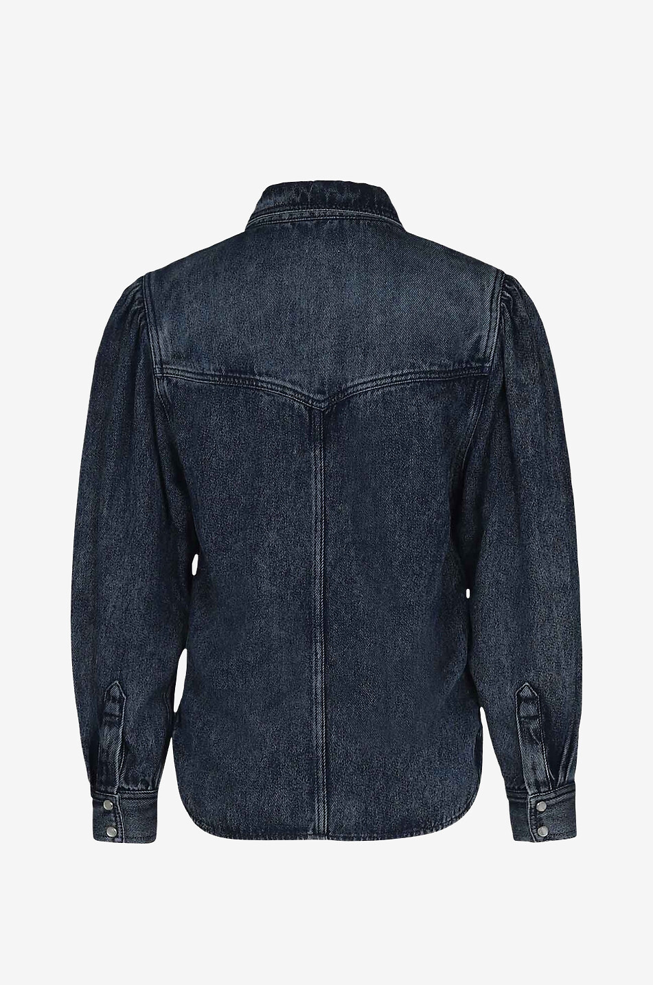 MARANT ETOILE Tahisse fluid denim shirt Women DARK BLUE 2