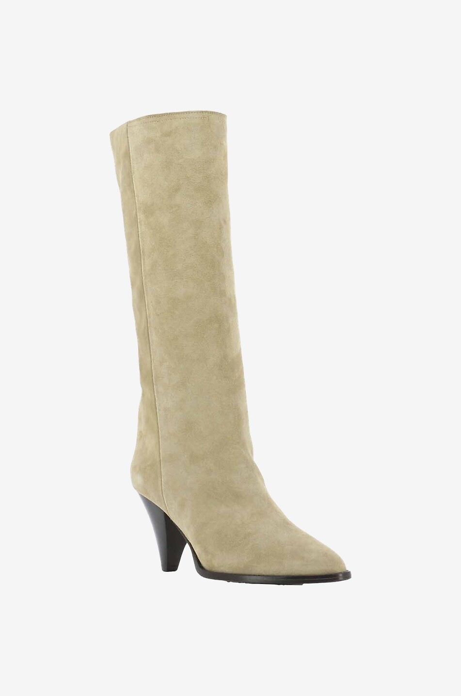 Bottines à talon en daim Rouxy 95