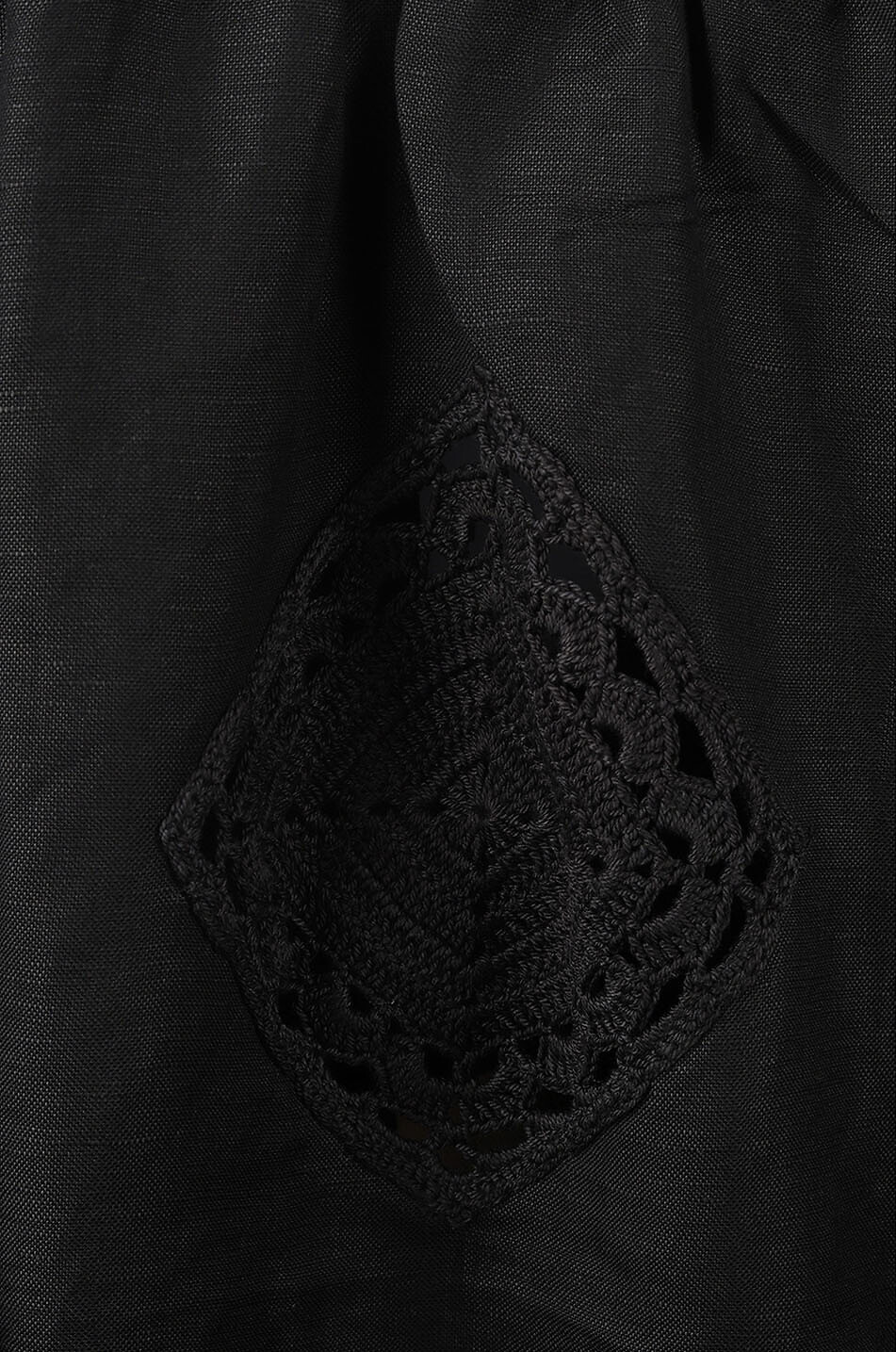 Kurze Bluse aus Leinen Vlada