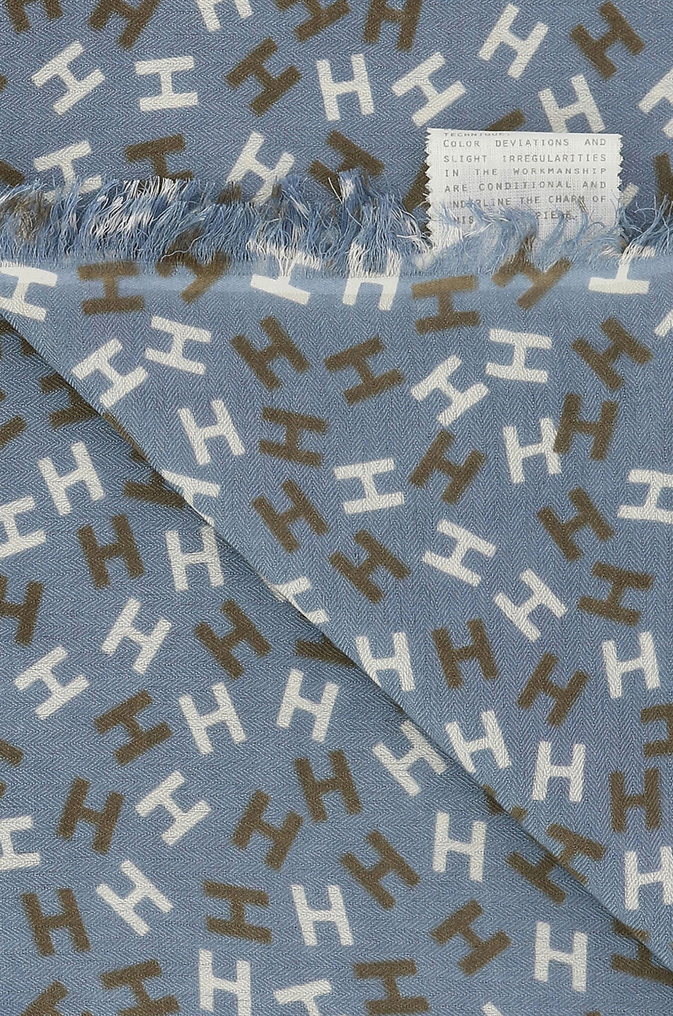 HEMISPHERE Schal aus Kaschmir und Seide Nies Damen BLAU 2