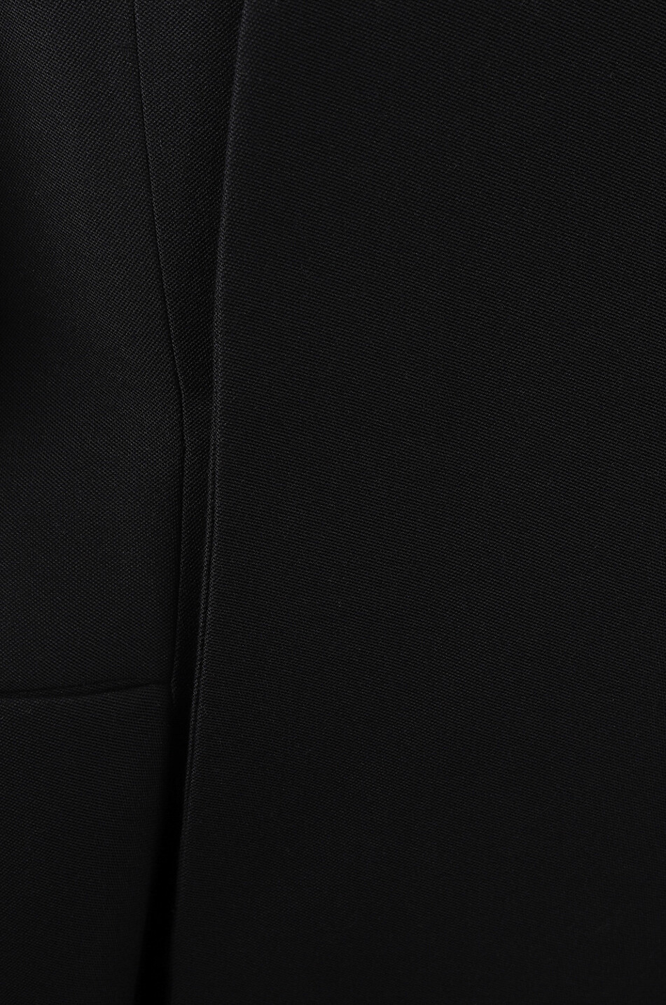 BALENCIAGA Flare Hourglass wool three-quarter coat Women BLACK 3