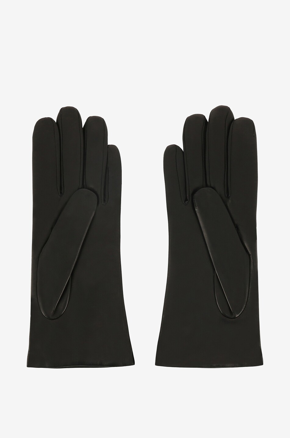 SERMONETA GLOVES Gants en cuir nappa doublés de cachemire Femme NOIR 2