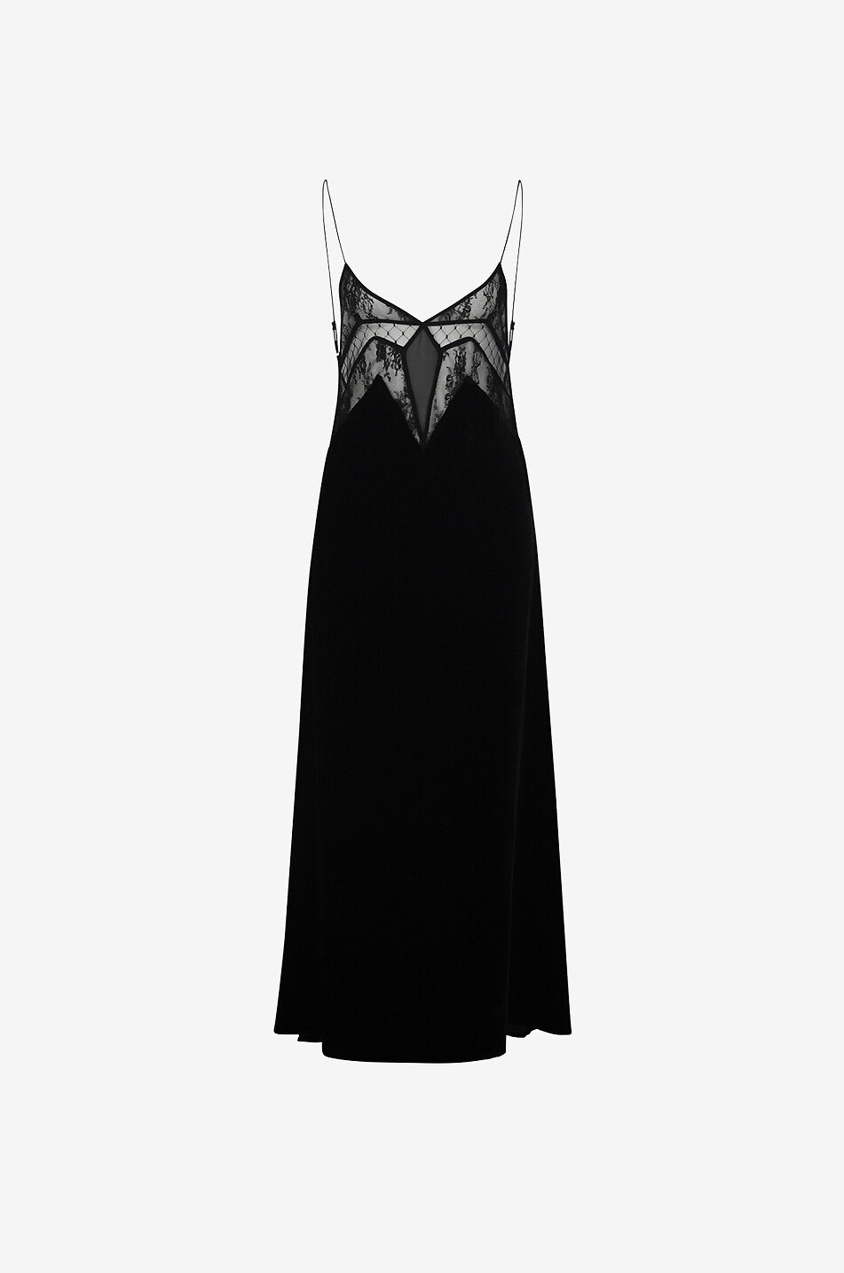 Langes Nachthemd aus Viskose