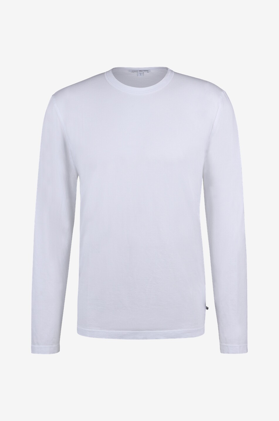 JAMES PERSE Long-sleeved crewneck T-shirt Men WHITE 1