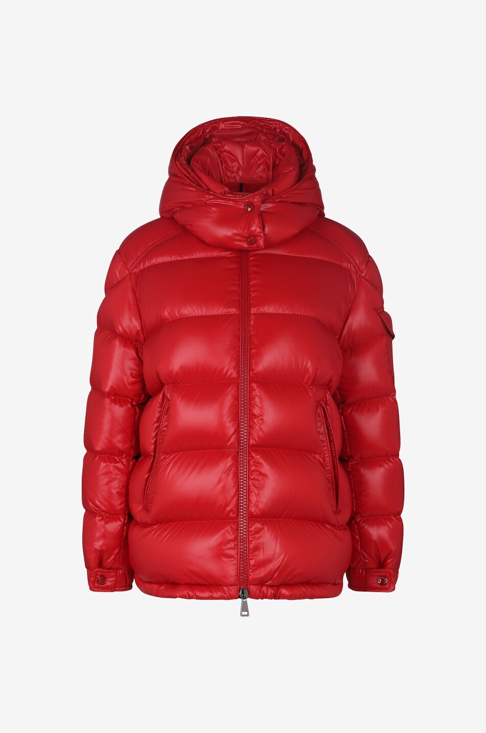 Kurze Daunenjacke aus glänzendem Nylon Maire