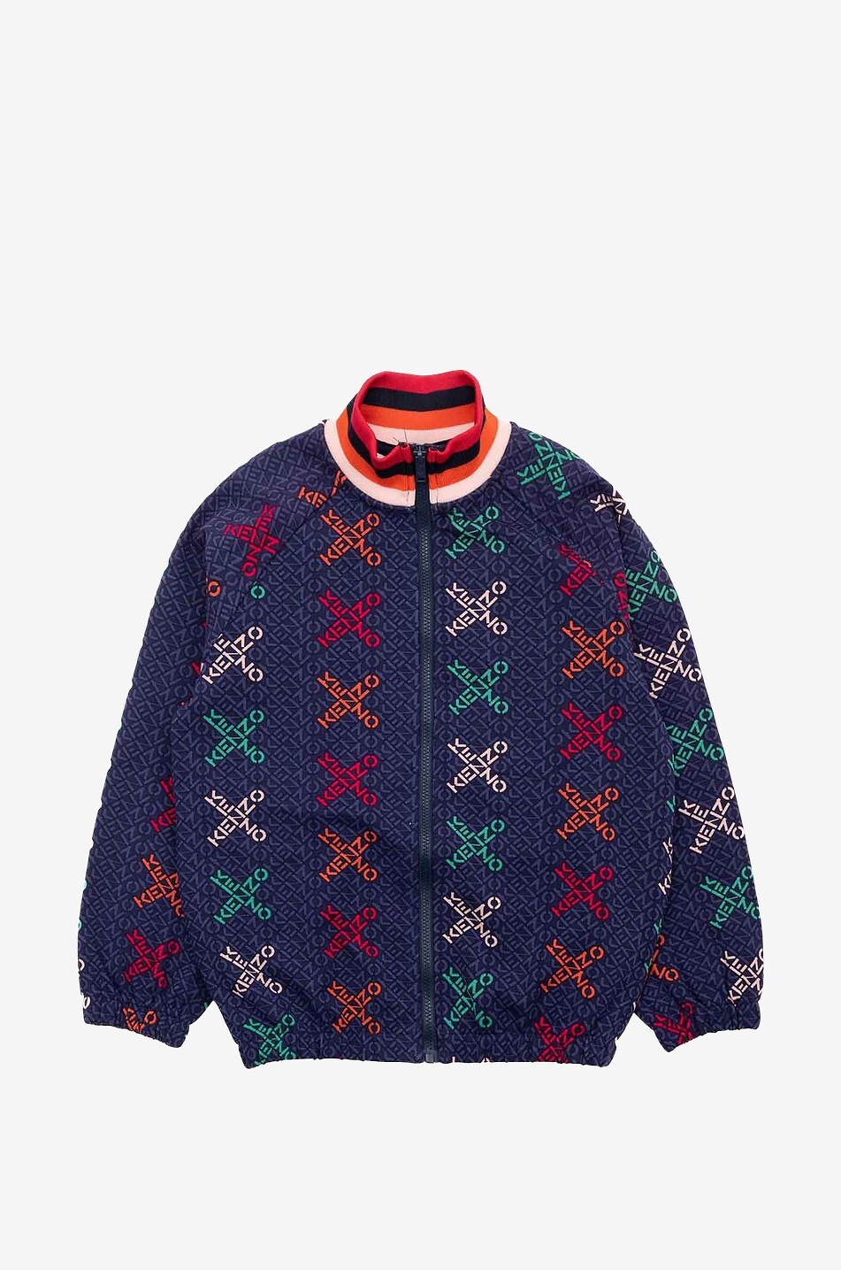 Mädchen-Sweatjacke aus Interlock Cross Girl