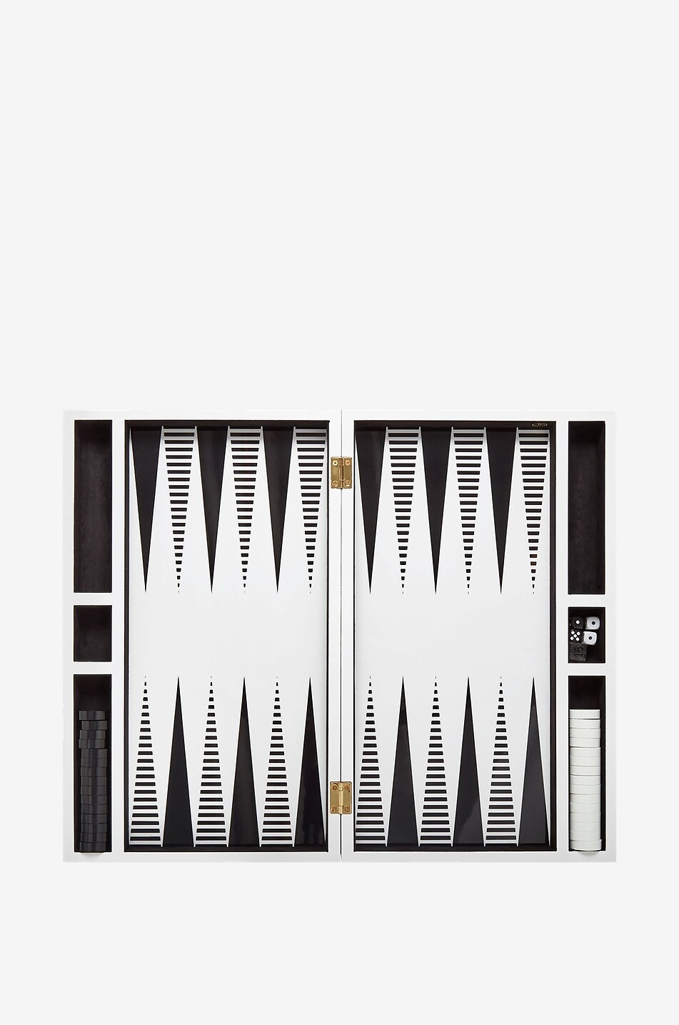 Op Art Backgammon set