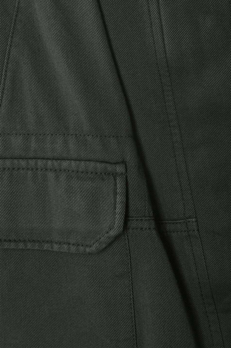 WEEKEND MAX MARA Kurzer Rock aus Gabardine Fiero Damen DUNKELGRÜN 3