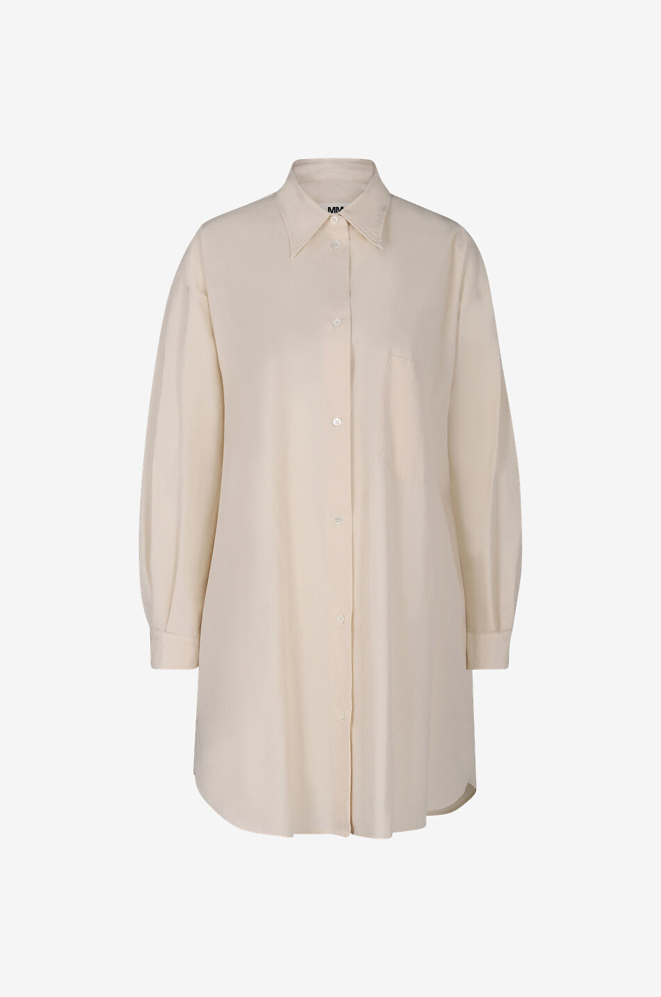 Cotton shirt dress