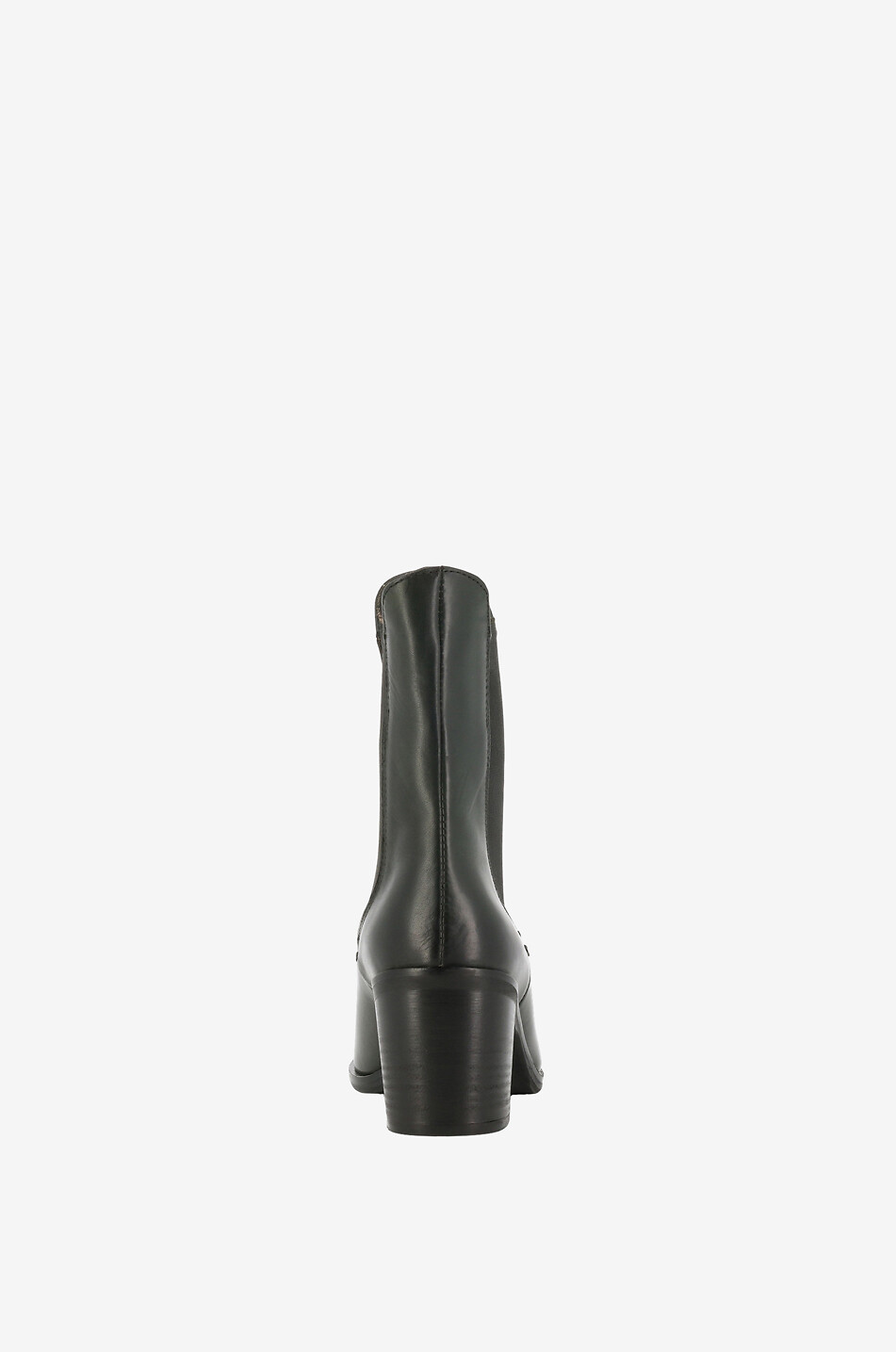 BONGENIE Bottines chelsea en cuir brillant à talon 60 Femme VERT 4