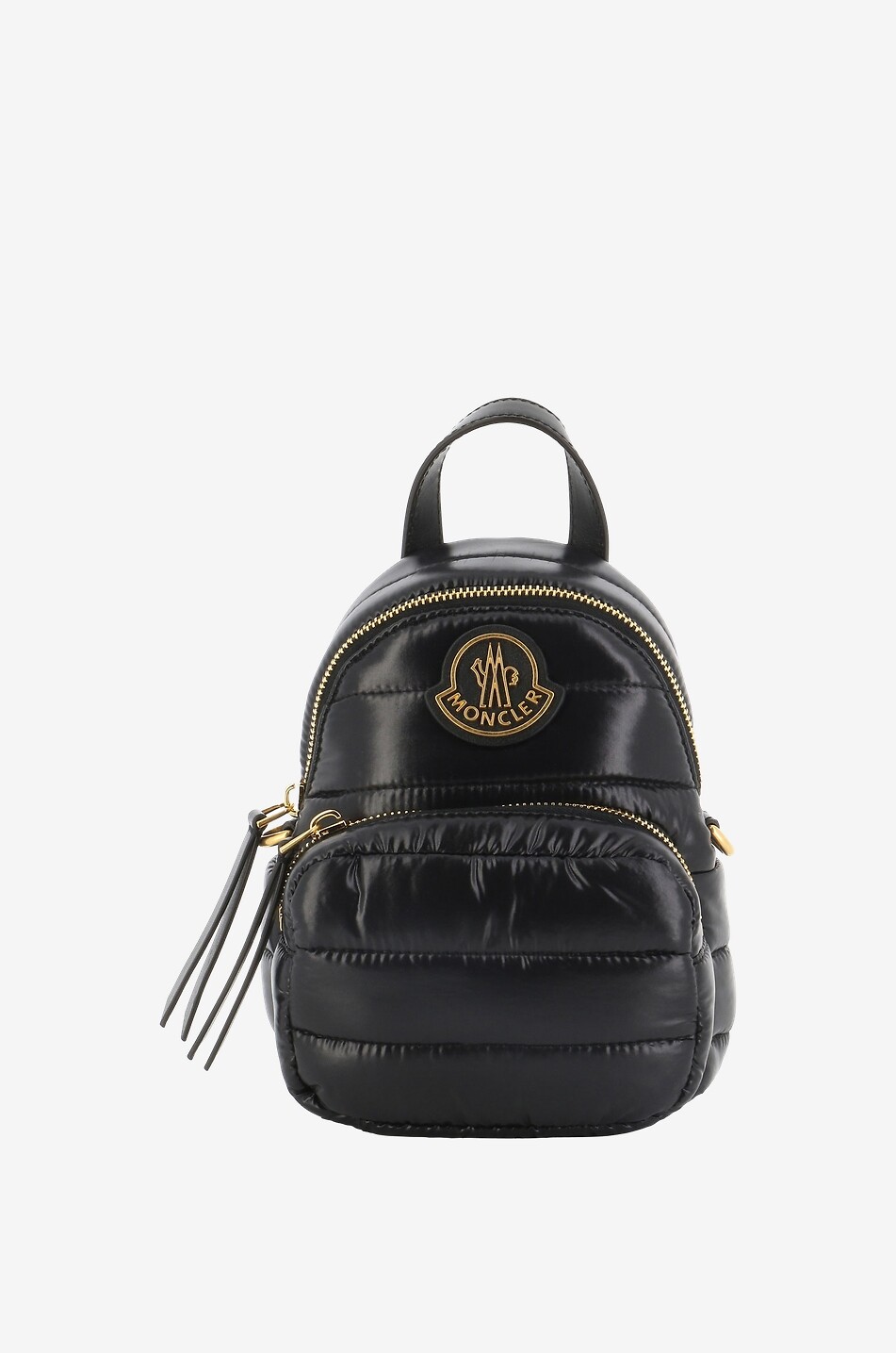 MONCLER Umhängetasche aus gestepptem Nylon Kilia Small Damen SCHWARZ 1