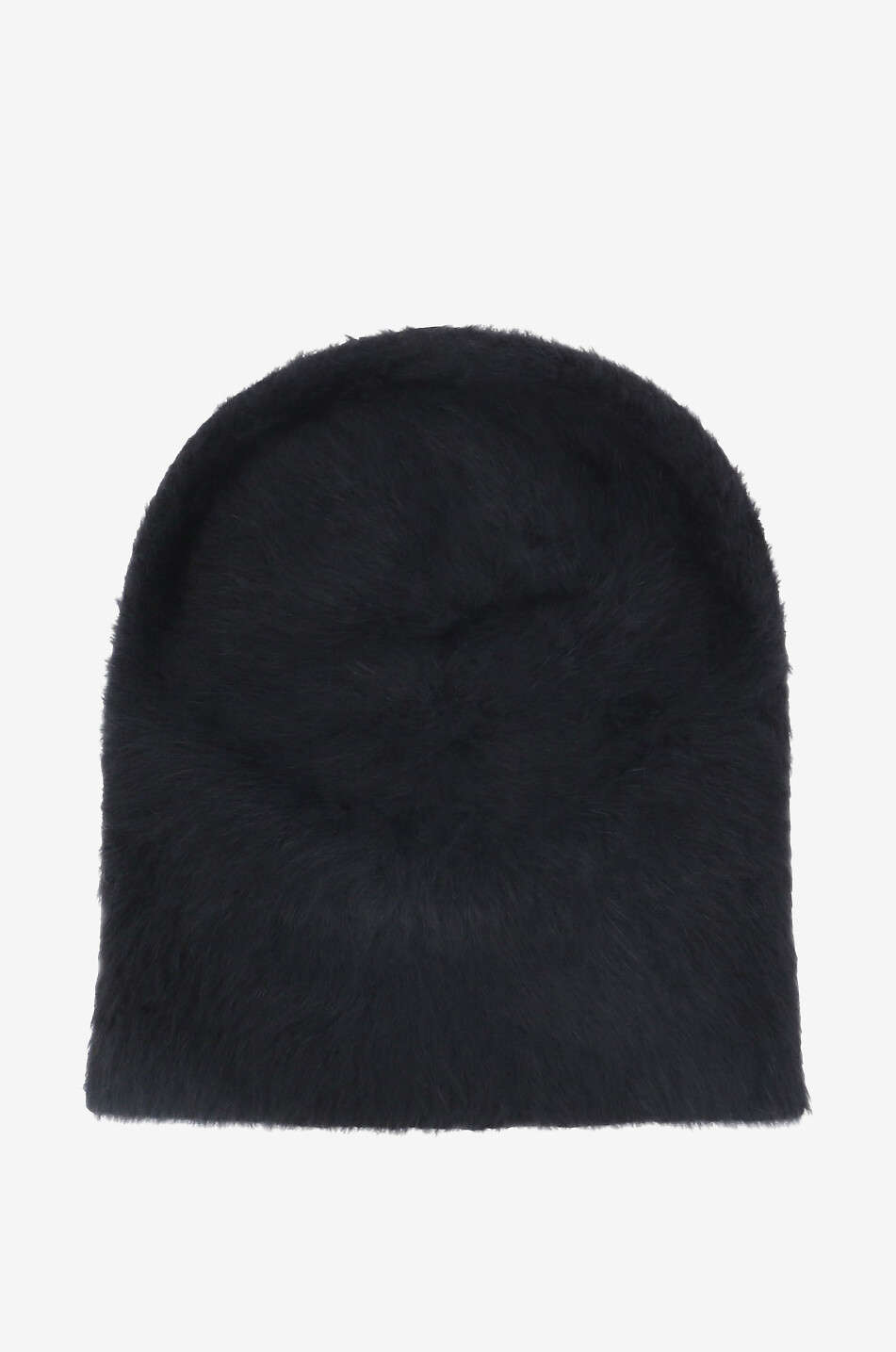 GI'N'GI Bonnet en angora Femme NOIR 1
