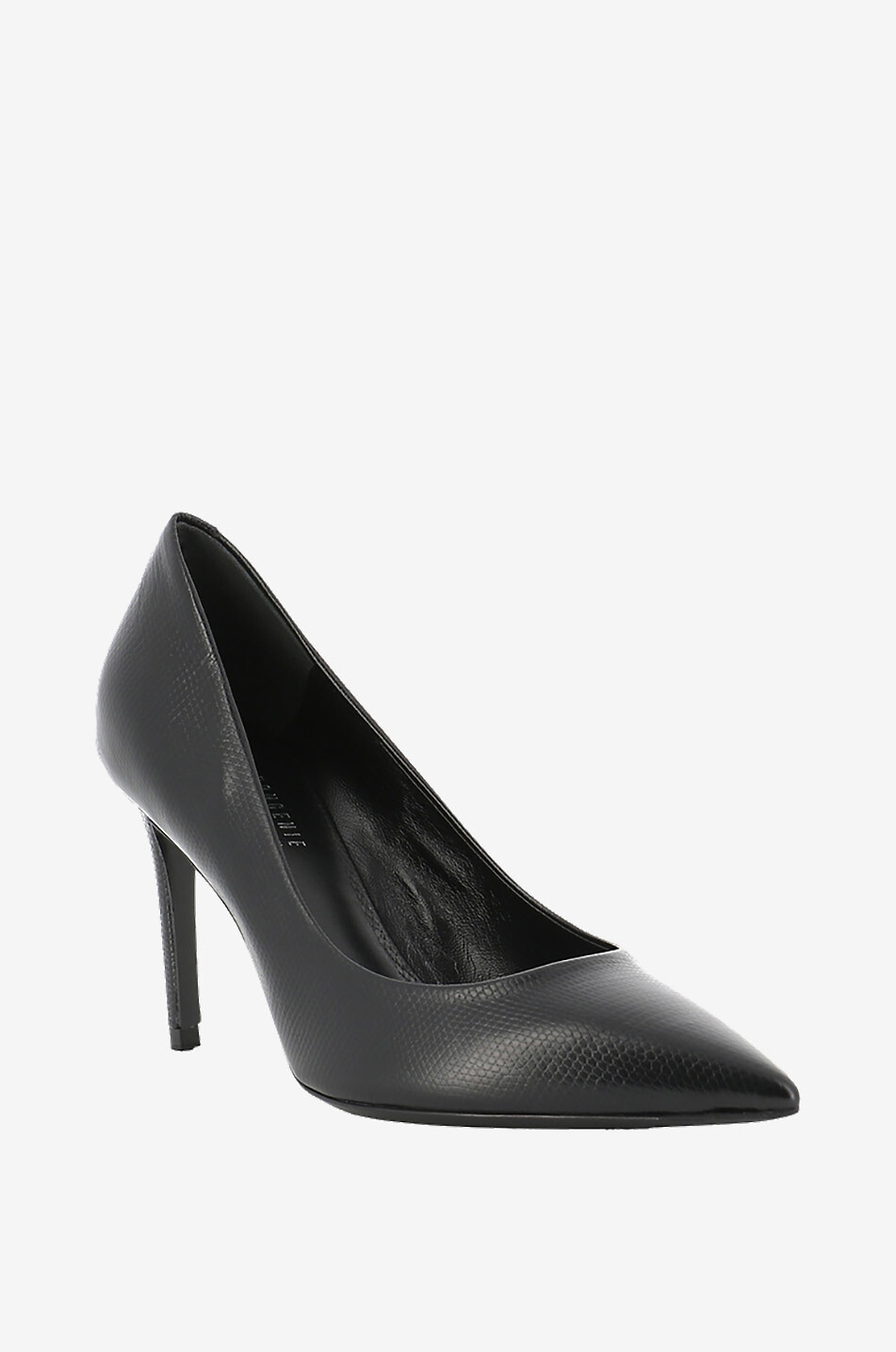 BONGENIE Pumps aus Leder in Eidechsenoptik Blaine 85 Damen SCHWARZ 1