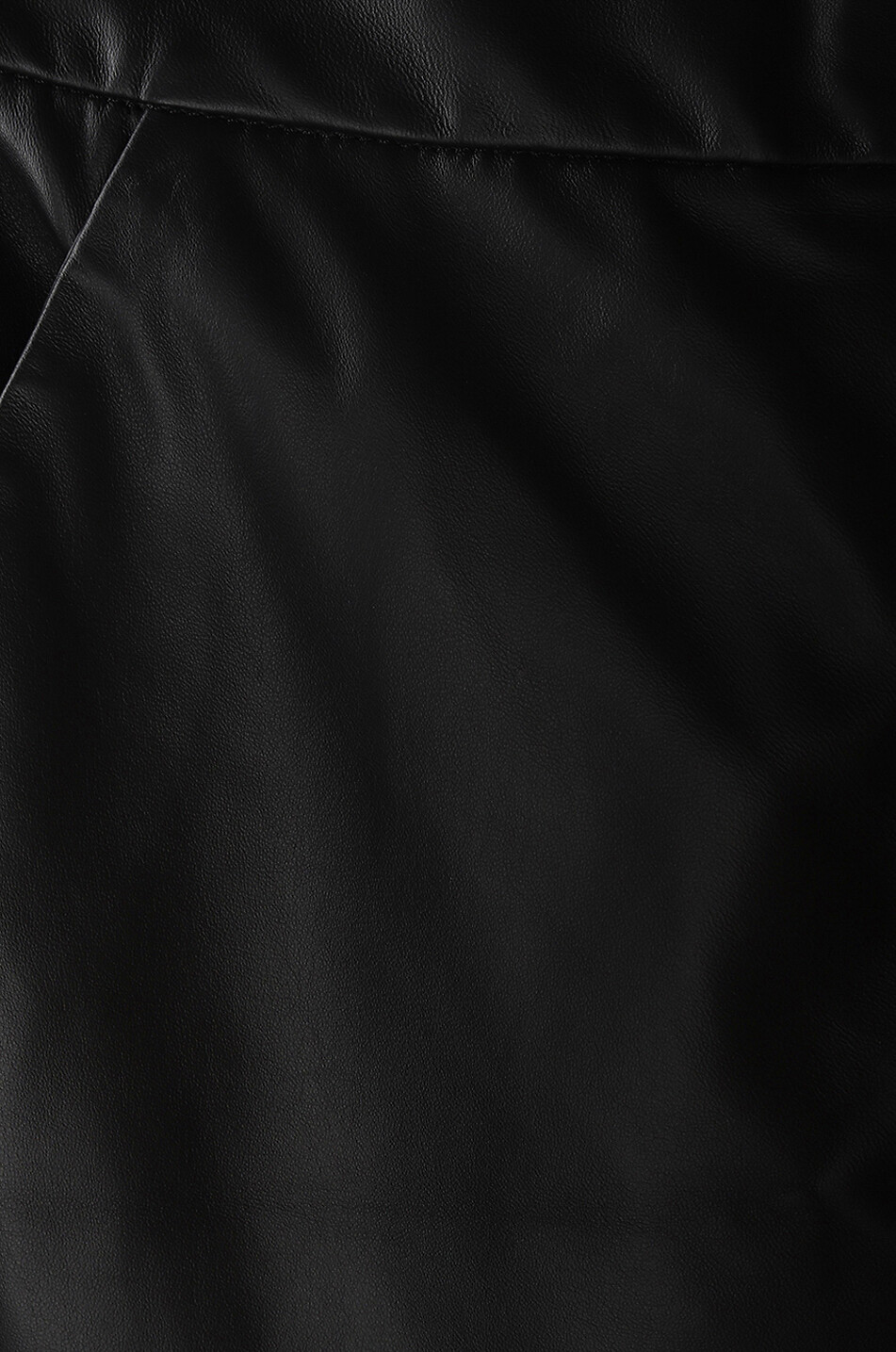 NOVE LEDER Verkürzte Lederhose mit weitem Bein New Elon Damen SCHWARZ 3