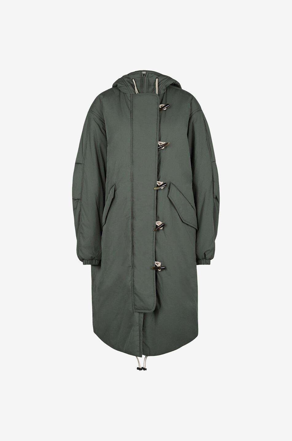 MARANT ETOILE Dacayo padded oversize parka Women GREEN 1