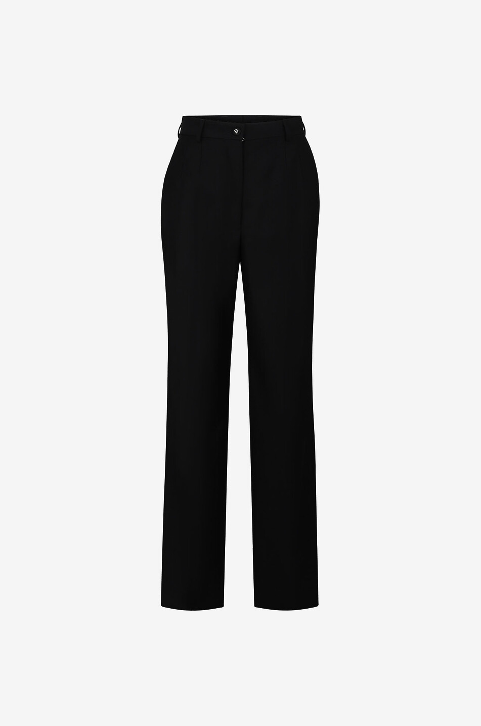 Pantalon smoking femme taille haute hotsell