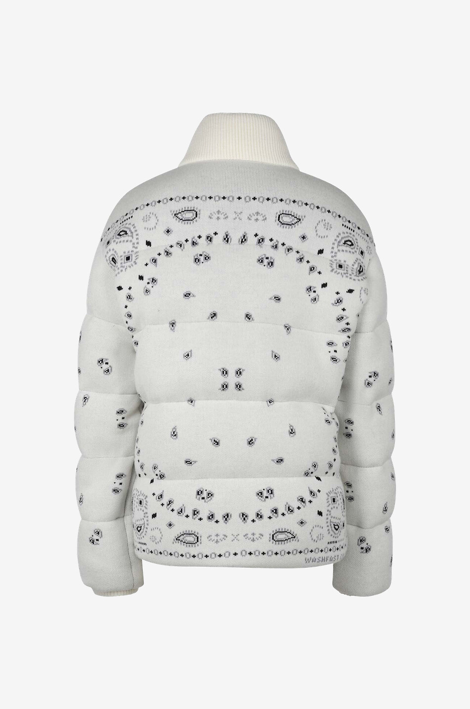 ALANUI Doudoune en maille Bandana Jacquard Femme MULTICOLORE 2