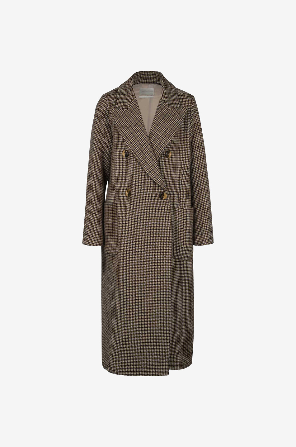 Manteau oversize motif pied-de-poule Faroe