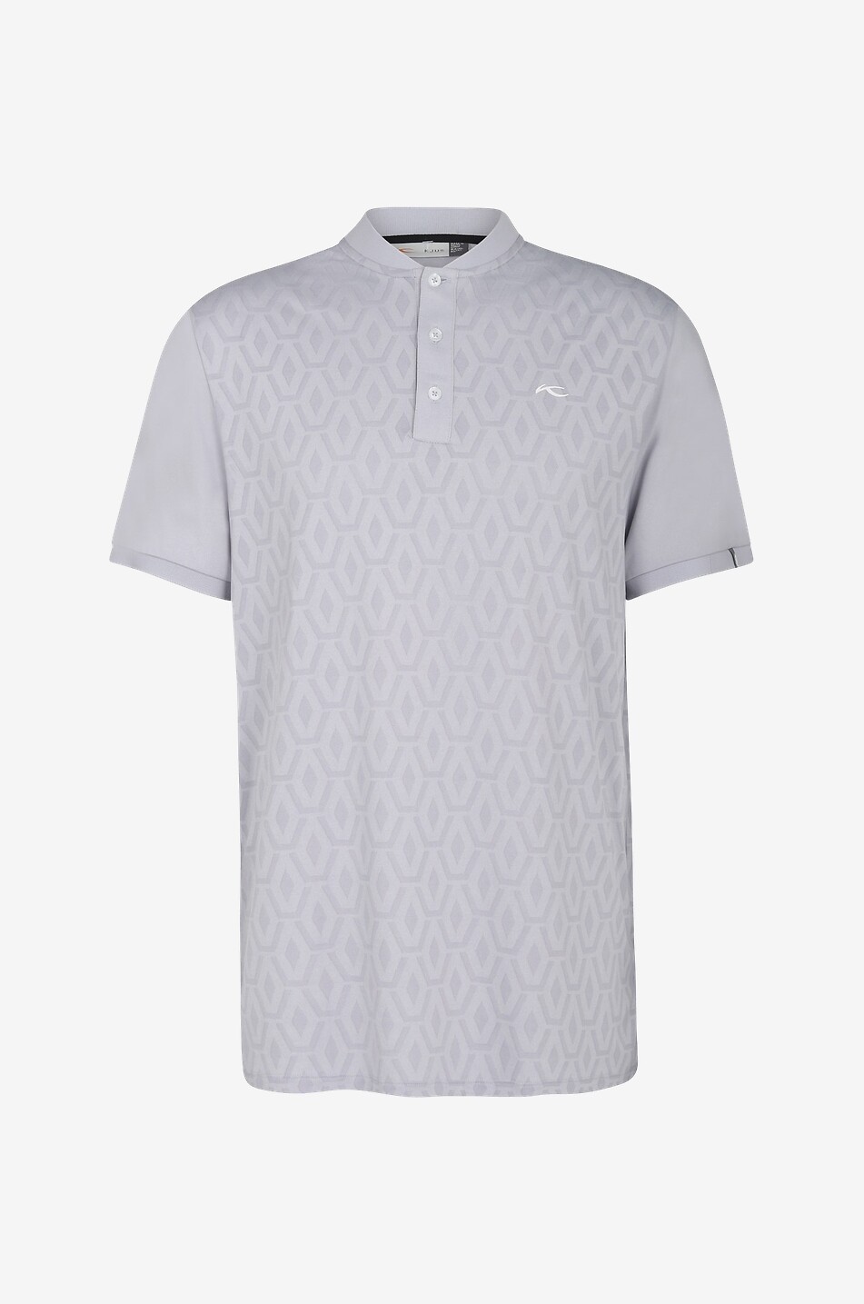 T-shirt à col rond boutonné Lance