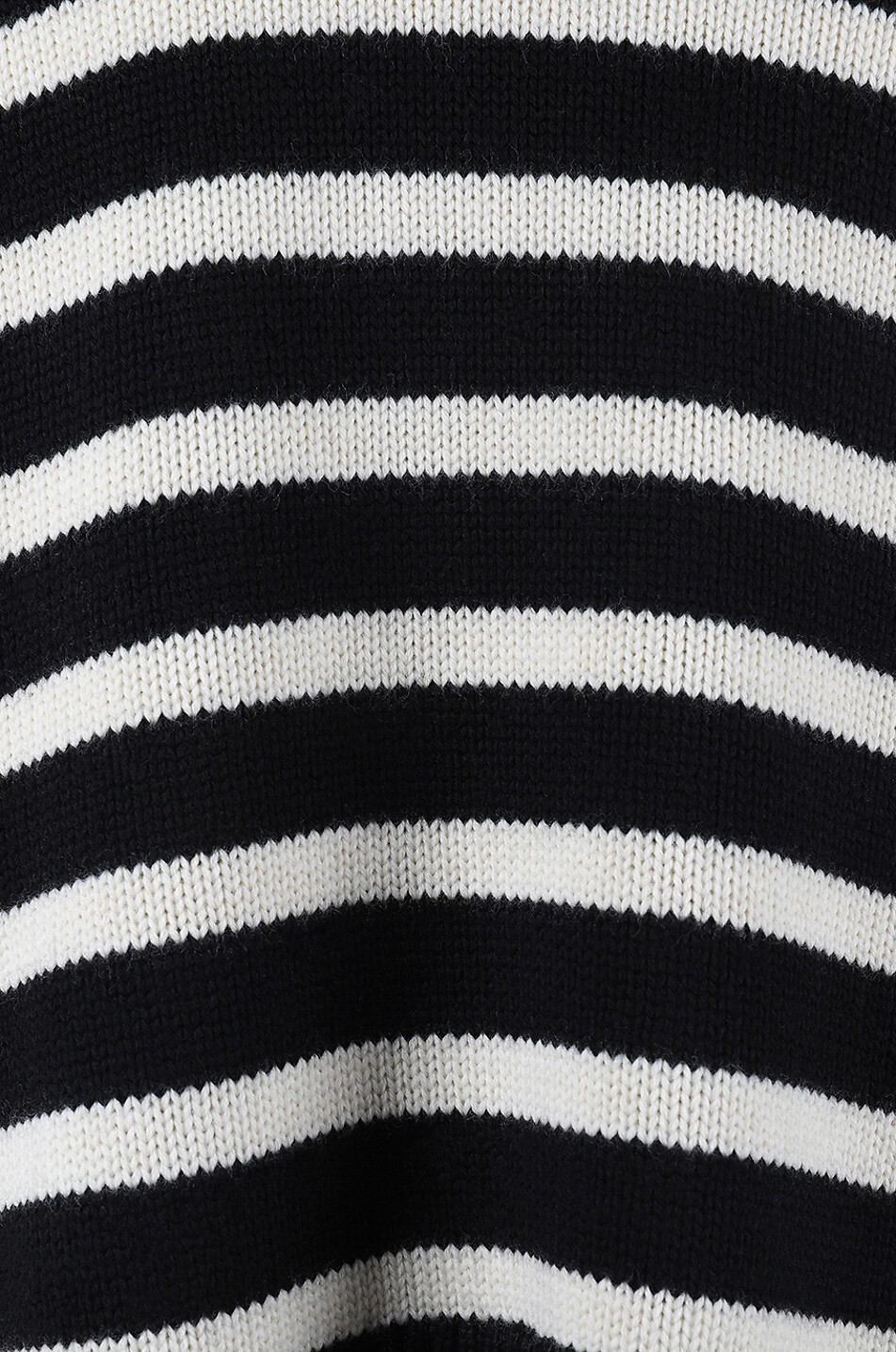 TOTEME Oversize-Rollkragenpullover aus nachhaltiger Wolle Signature Stripe Damen SCHWARZ 4