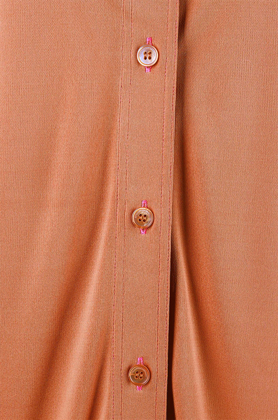 STELLA McCARTNEY Viscose and silk jersey shirt Women BEIGE 4