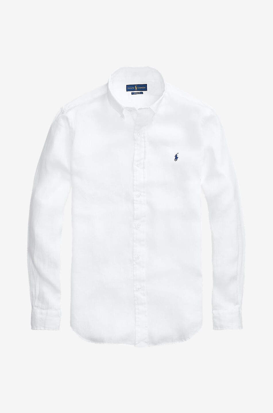 Custom Fit long sleeved linen shirt