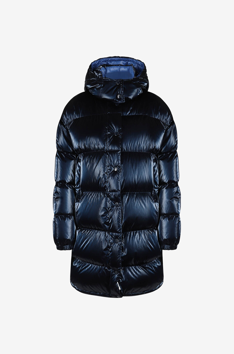 Gaou long metallic down jacket