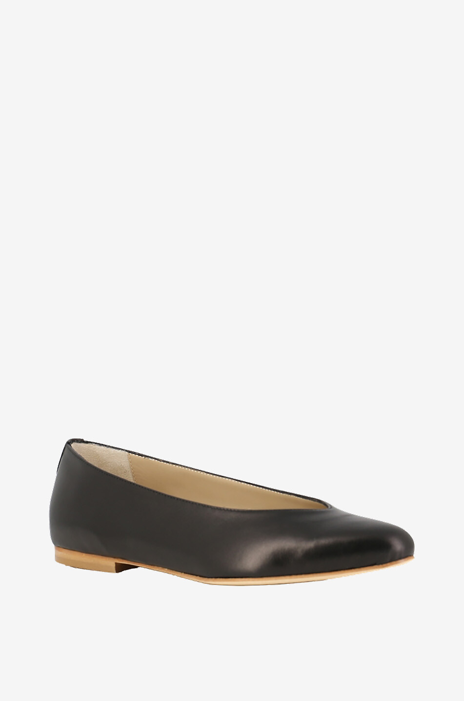 Ballerines à bout pointu en cuir Jackie