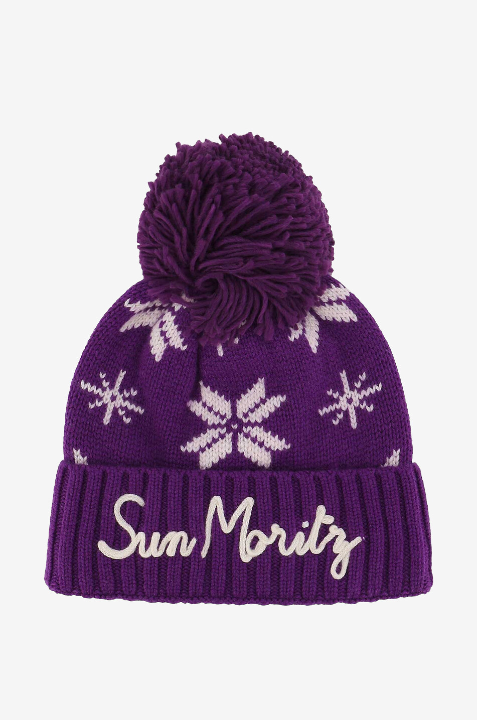 Holden Mori Flake wool pompom beanie