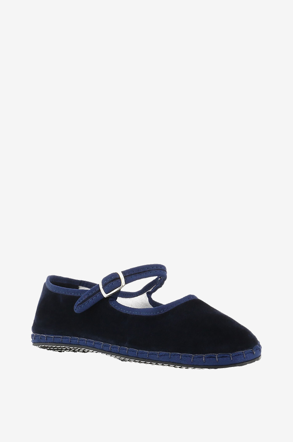 CAPULETTE Ballerines en velours Bambina Femme BLEU FONCE 1
