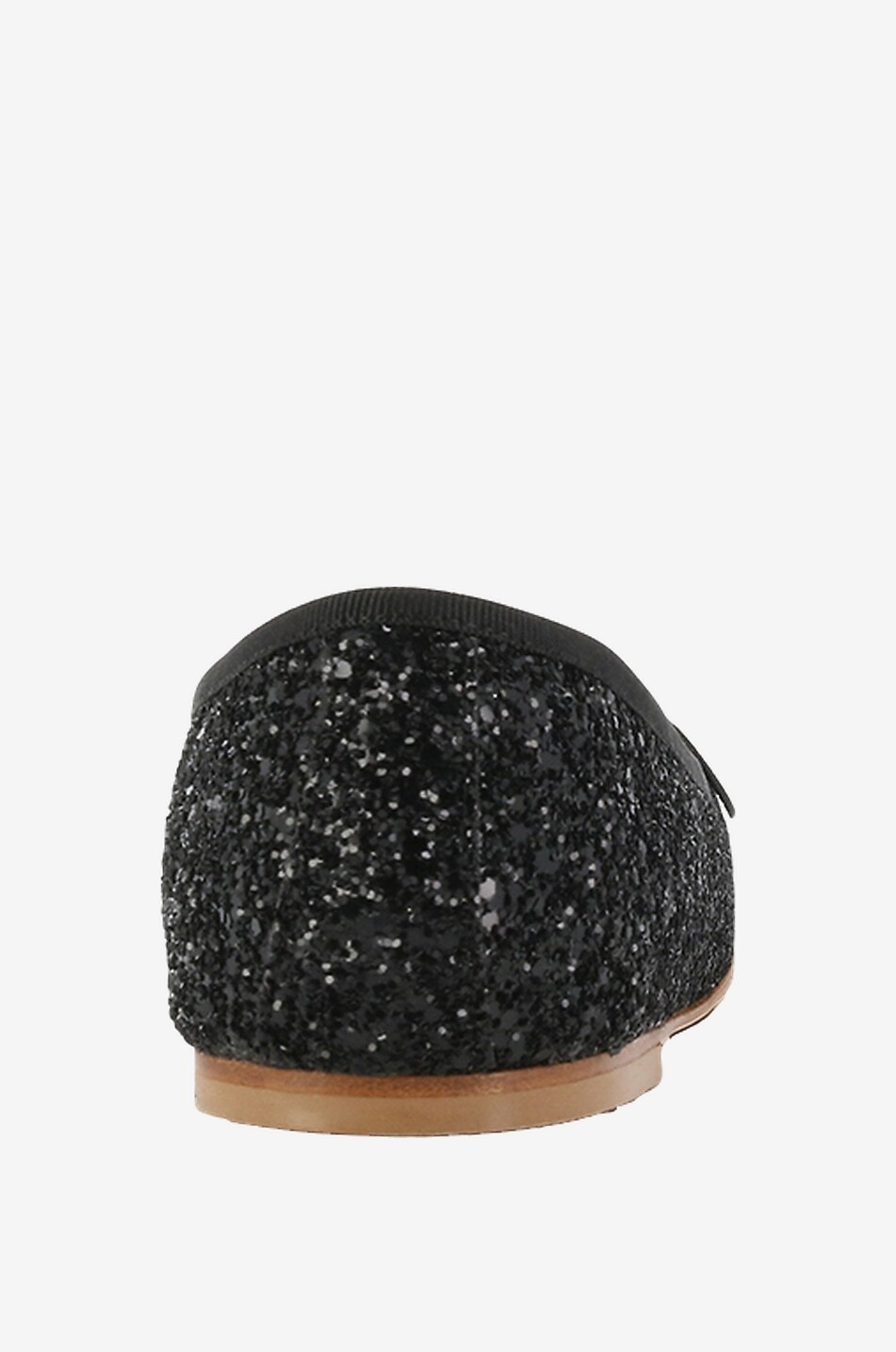 Ballerines à bout rond en cuir Glitter Classic
