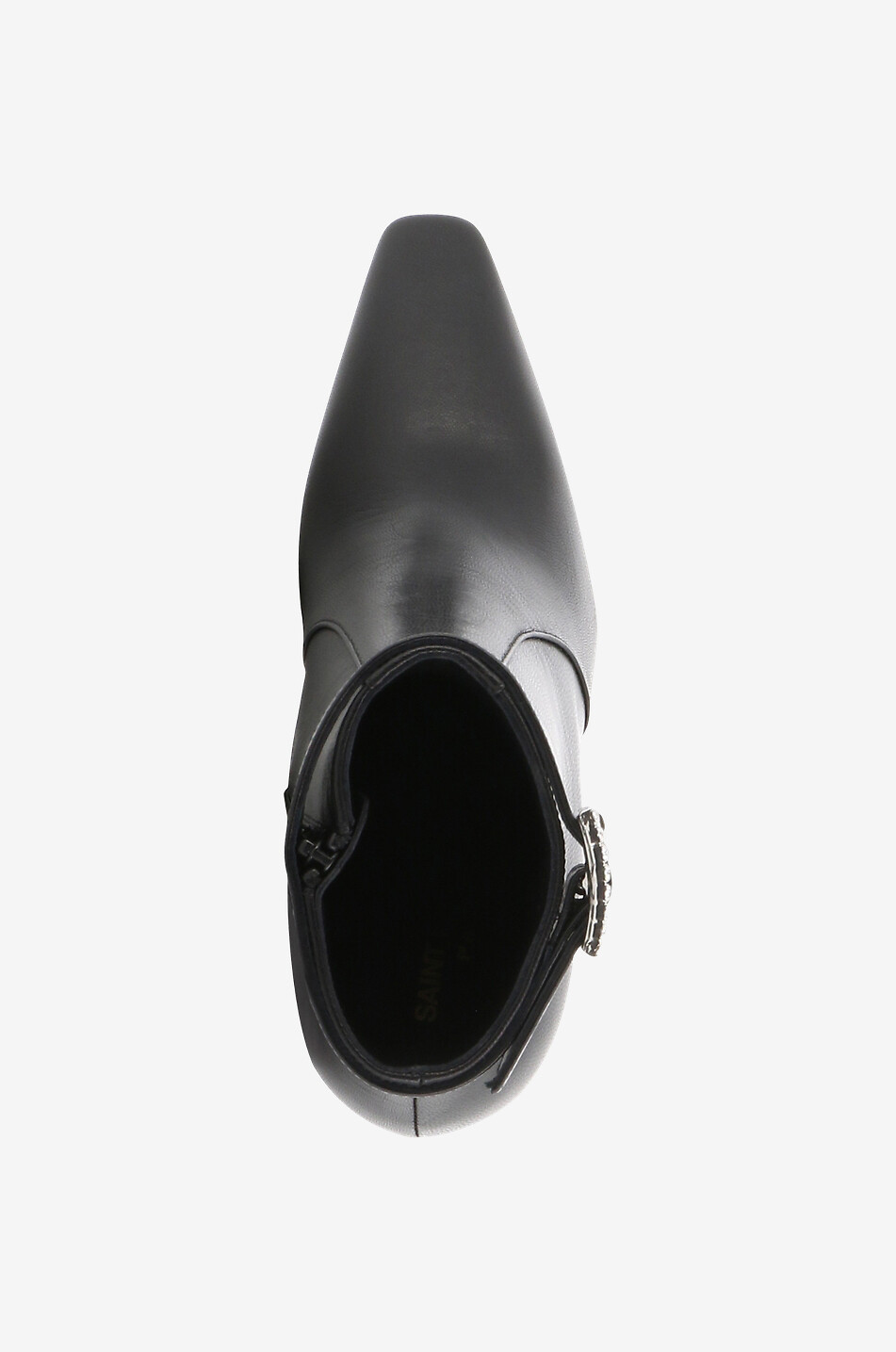 SAINT LAURENT PARIS Jill 90 vintage leather heeled ankle boots Women BLACK 5