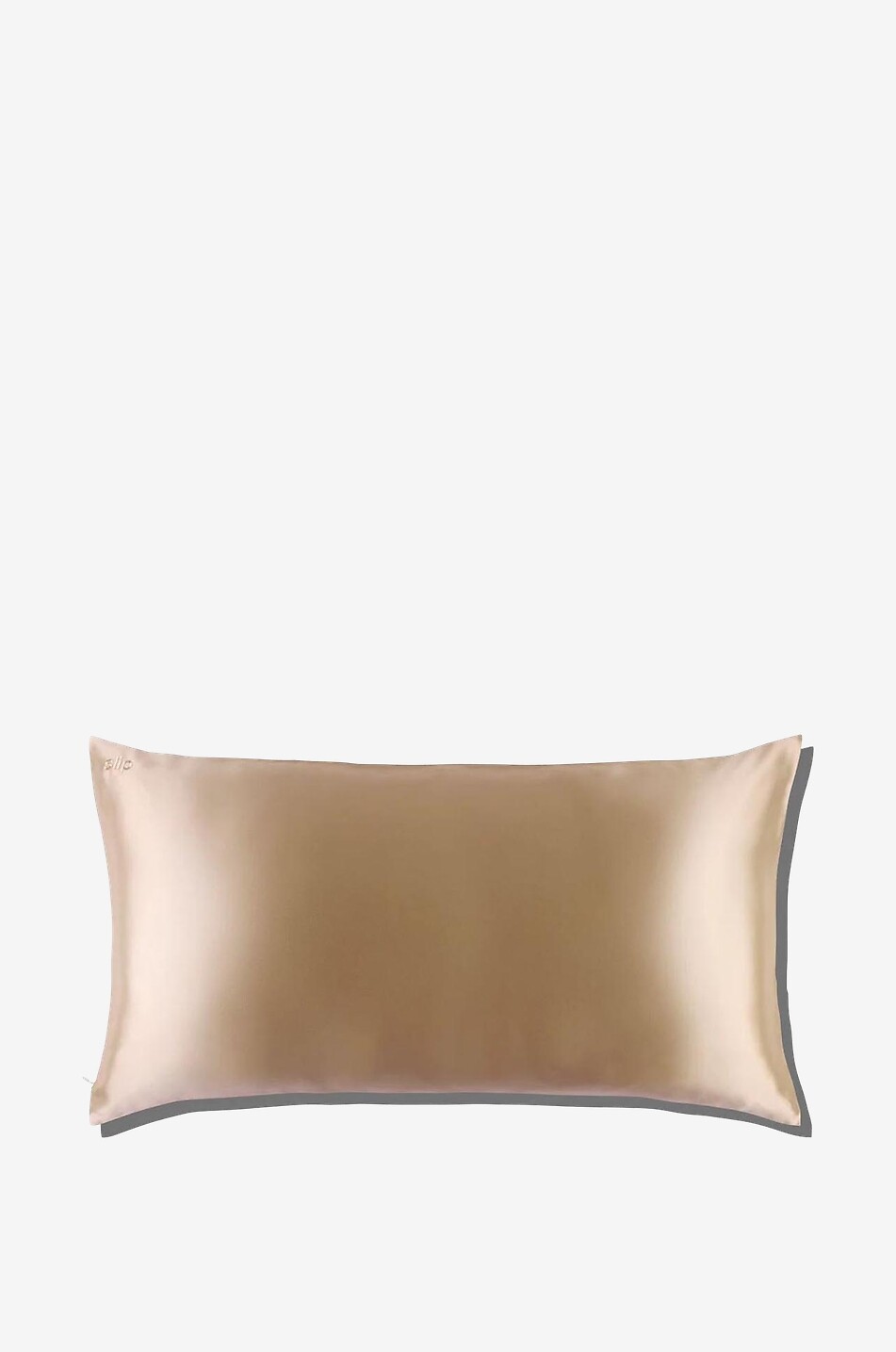Housse de coussin en soie Caramel Queen