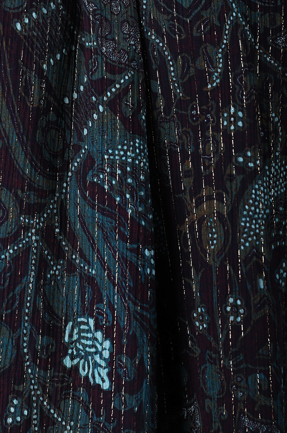 Robe courte en coton et viscose Maja