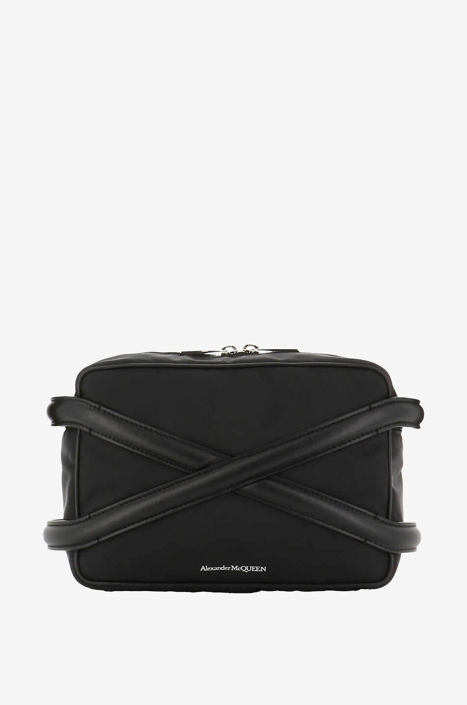 Messenger-Tasche aus Nylon und Leder The Harness Camera